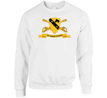 Load image into Gallery viewer, Army - 1st Cavalry Division W Br - Ribbon - Crewneck Sweatshirt