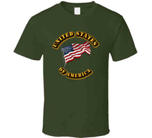 Load image into Gallery viewer, United States of America - Flag T Shirt - Classic