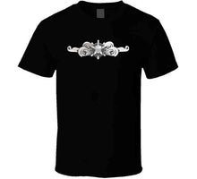 Load image into Gallery viewer, USCG - Cutterman Badge (Enlisted) Silver T Shirt,Premium and Hoodie