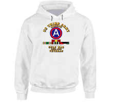 Load image into Gallery viewer, 3rd United States Army - Gulf War 1990 to 1991 with Service Ribbons, Southwest Asia Service Medal with 2 Bronze Stars T Shirt, Hoodie and Premium