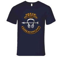 Load image into Gallery viewer, Navy - Rate - Sonar Technician - T-Shirts - Premium