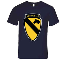 Load image into Gallery viewer, Army - 1st Cav W Airmobile Tab - T-Shirts - Premium