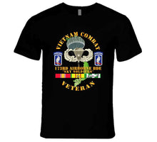 Load image into Gallery viewer, Army - Vietnam Combat Infantry Veteran W 173rd Airborne Bde Ssi V1 - T-Shirts - Premium
