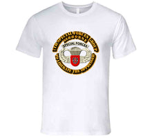 Load image into Gallery viewer, 7th Special Forces Group, Airborne, "To liberate the opperessed", Badge - T Shirt, Premium and Hoodie