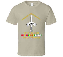 Load image into Gallery viewer, Army - Badge, Long Range, Reconnaissance Patrol (LRRP), "Tip Of The Spear" with Vietnam War Service Ribbons - T-Shirts - Classic