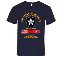 Load image into Gallery viewer, Army - Operation Paul Bunyan - 2nd Infantry Division - Korea - T-Shirts - Premium