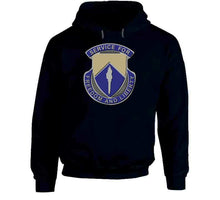Load image into Gallery viewer, DUI - 277th Aviation Support Battalion w SVC Ribbon - Hoodie