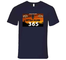 Load image into Gallery viewer, Us Army - Buffalo Soldier - 365 W Buffalo Head Center X 300 T Shirt
