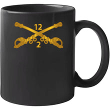 Load image into Gallery viewer, Army - 2nd Battalion - 12th Cavalry Branch Wo Txt Classic T Shirt, Crewneck Sweatshirt, Hoodie, Long Sleeve
