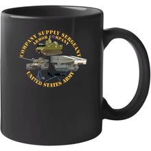 Load image into Gallery viewer, Army - Company Supply Sergeant - Armor Company W Weapons And Vehicles X 300 Classic T Shirt, Crewneck Sweatshirt, Hoodie, Long Sleeve, Mug