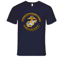 Load image into Gallery viewer, USMC - Combat Veteran T Shirt
