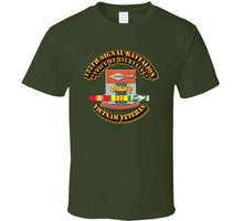 Load image into Gallery viewer, DUI - 125th Signal Battalion, "Voice of Lightning" with Vietnam Service Ribbons - T-Shirts - Classic