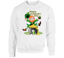 Load image into Gallery viewer, St. Patrick's Day - Leprechaun's - Happy St Patrick's Day - Luck Sweatshirt
