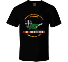 Load image into Gallery viewer, 3rd SFG DUI, Beret, Dagger - US Army - Afghanistan Ribbons T Shirt - Classic