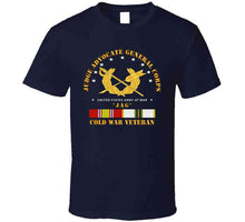Load image into Gallery viewer, Army - Judge Advocate Veteran Corps, Veteran, "Jag", Cold War Veteran with Cold War Service Ribbons - T Shirt, Premium and Hoodie