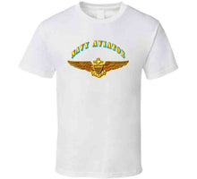 Load image into Gallery viewer, Emblem - Navy - Navy Aviator - T-Shirts - Classic