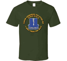 Load image into Gallery viewer, Army - Distinctive Unit Insignia - 550th Airborne Infantry Battalion - T Shirt - Classic
