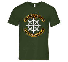 Load image into Gallery viewer, Navy - Rate - Quartermastert - T-SHIRTS - PREMIUM