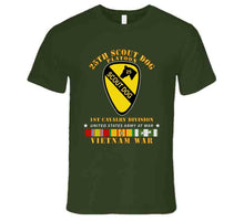 Load image into Gallery viewer, Army - 25th Scout Dog Platoon 1st Cav - Vn Svc T Shirt, Hoodie and Premium