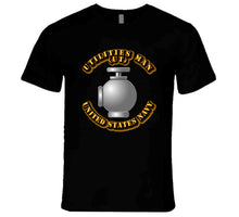 Load image into Gallery viewer, Navy - Rate - Utilities Man - T-Shirts - Premium