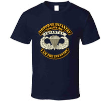 Load image into Gallery viewer, Airborne Badge - Infantry - Follow Me I am the Infantry - T-Shirts - Classic