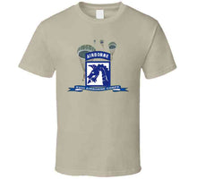 Load image into Gallery viewer, Army - Xviii Airborne Corps W Parachute - Ribbon T Shirt