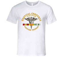 Load image into Gallery viewer, Navy - Hospital Corpsman W Vietnam Svc Ribbons - Premium T-shirt