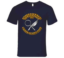 Load image into Gallery viewer, Navy - Rate - Intelligence Specialist - T-SHIRTS - PREMIUM