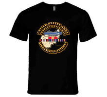 Load image into Gallery viewer, Combat Infantryman w Afghan SVC Ribbons T Shirt
