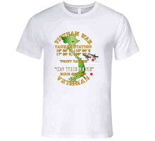 Load image into Gallery viewer, Navy - Vietnam Combat Vet - Yankee Station with Vietnam War Service Ribbons - T Shirt, Premium and Hoodie