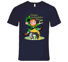 Load image into Gallery viewer, St. Patrick's Day - Leprechaun's - Happy St Patrick's Day - Luck T-Shirts - Premium