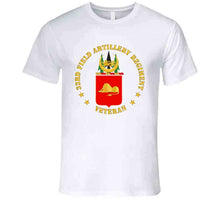 Load image into Gallery viewer, Army - Coa - 33rd Fa Regiment Regiment Veteran T Shirt - Premium