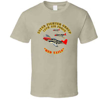 Load image into Gallery viewer, AAC - 332 FG - 12th AF - REd Tails - T-Shirts - Classic