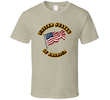 Load image into Gallery viewer, United States of America - Flag T Shirt - Classic