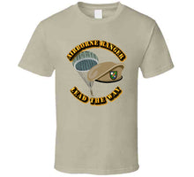 Load image into Gallery viewer, SOF - Airborne Ranger - Beret - Lead the Way w paratroop - T-Shirts - Classic