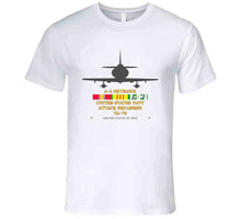 Load image into Gallery viewer, Navy - A-4 Skyhawk, United States Navy Attack Squadron, (VA-76) with Vietnam War Service Ribbons - T Shirt, Long Sleeve, Premium and Hoodie