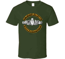 Load image into Gallery viewer, Navy - Surface Warfare Badge - Silver - T-SHIRTS - CLASSIC