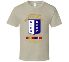 Load image into Gallery viewer, Army - US Army Peace Keeping, Operation Joint Guardian, Kosovo, with Kosovo Service Ribbons - T Shirt, Premium and Hoodie