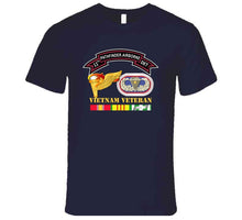 Load image into Gallery viewer, Army - 11th Pathfinder Detachment - Vietnam Veteran With Airborne Badge Combat Star Pathfinder Badge T Shirt - Premium