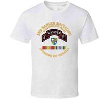 Load image into Gallery viewer, Army - Panama - 3rd Rgr Bn Operation Just Cause W Svc Ribbons X 300 Classic T Shirt, Crewneck Sweatshirt, Hoodie, Long Sleeve, Mug