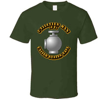 Load image into Gallery viewer, Navy - Rate - Utilities Man - T-Shirts - Classic