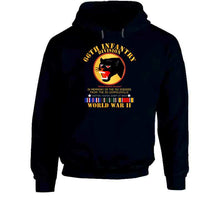 Load image into Gallery viewer, Army - 66th Infantry Div - Black Panther Div - Wwii W Ss Leopoldville W Eu Svc - Hoodie