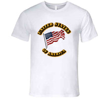 Load image into Gallery viewer, United States of America - Flag T Shirt - Premium