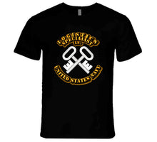 Load image into Gallery viewer, Navy - Rate - Logistics Specialist - T-SHIRTS - PREMIUM-