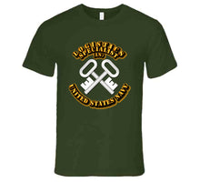 Load image into Gallery viewer, Navy - Rate - Logistics Specialist - T-SHIRTS - PREMIUM-