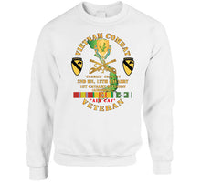 Load image into Gallery viewer, Army - Vietnam Combat Cavalry Veteran W C Company 2nd Bn 12th Cav Dui - 1st Cav Div X 300 Classic T Shirt, Crewneck Sweatshirt, Hoodie, Long Sleeve, Mug