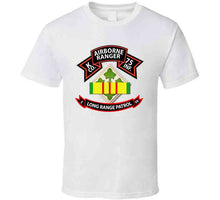Load image into Gallery viewer, K Company 75th Ranger - 4th Infantry Division - Vietnam War Ribbon - LRSD T Shirt, Premium and Hoodie