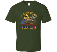 Load image into Gallery viewer, Army - 761st Tank Battalion - Black Panthers - W Tank W Ssi Wwii Eu Svc T Shirt