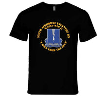 Load image into Gallery viewer, Army - Distinctive Unit Insignia - 550th Airborne Infantry Battalion - T Shirt - Premium