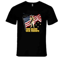 Load image into Gallery viewer, Emblem - Army - God Bless Our Troops - T-Shirts - Premium